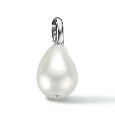 Afbeelding van Zilver Gerhodineerde Hanger parel 1334425