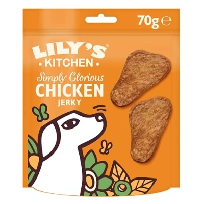 Afbeelding van Lily&#039;s Kitchen Dog Treats Simply Glorious Chicken Jerky (8 x 70 g)