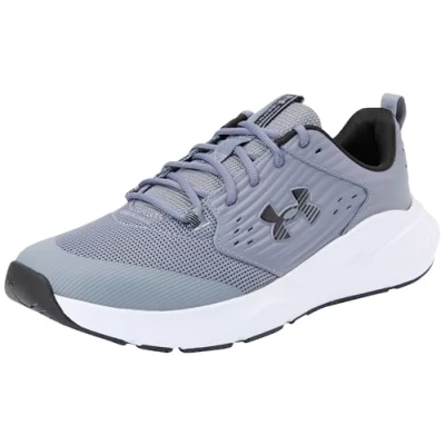 Afbeelding van Under Armour Charged Commit TR 4 Trainingsschoen, Heren, Maat: 41, Titan gray/distant gray/black Leer/ synthetisch