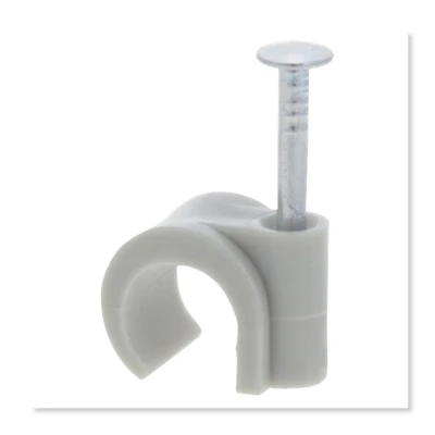 Afbeelding van Kabelclip Q link 12 mm (20 stuks, Rond, Grijs)