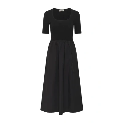 Afbeelding van Soaked in Luxury Simone Phoebe Jurk, Dames, Maat: Large, Black