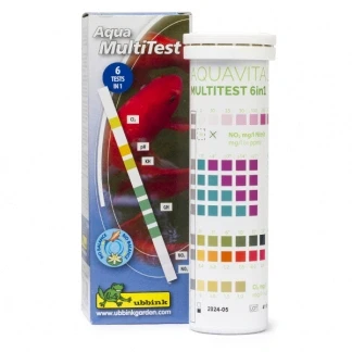 Afbeelding van Vijver teststips Ubbink 50 stuks (6 in 1)