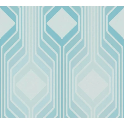 Afbeelding van AS Creation Retro Chic 39532 1 / 395321 Blauw