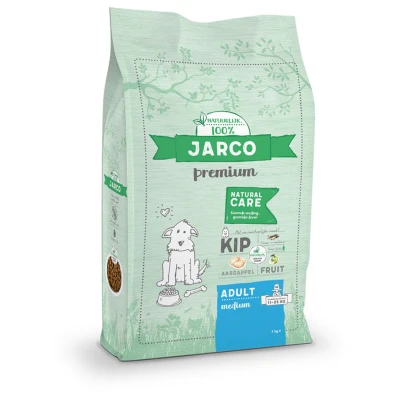 Afbeelding van Jarco Dog Natural Medium Adult Kip Hondenvoer 12.5 Kg 11 25