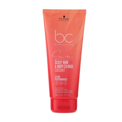 Afbeelding van Schwarzkopf BC Bonacure Sun 3 In 1 Scalp Hair &amp; Body Cleanse 200 ml