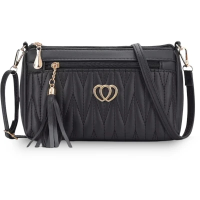 Afbeelding van Luxamore EasySling Crossbody Tas Zwart Stijlvolle en Praktische Schoudertas voor Dames Ideaal Dagelijks Gebruik Reizen
