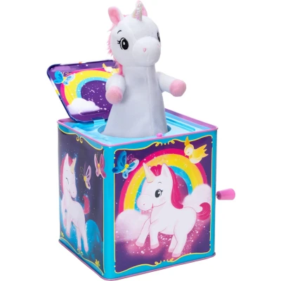 Afbeelding van Schylling Pop &amp; Glow Eenhoorn Jack In The Box