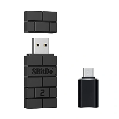 Afbeelding van Mcbazel Wireless USB Adapter 2 with OTG Accessory Compatible OLED Switch/NS Switch/PS5/PS4/PC/Raspberry Pi