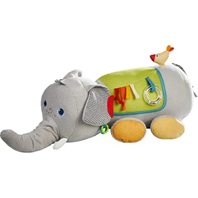Afbeelding van HABA Ontdekkingsdier Olifant Knuffel voor kinderen, Maat: One Size, Multi coloured
