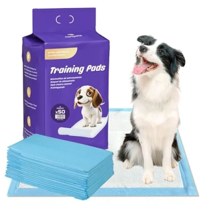 Afbeelding van Nanipets® Puppy Pads Trainingspads Voor Honden, Superabsorberende En Lekvrije Huisdieren, 45 X 60 CM Extra Grote Dikkere Potjespads, 50 Stuks