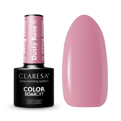 Afbeelding van CLARESA gellak DUSTY ROSE 8 5g