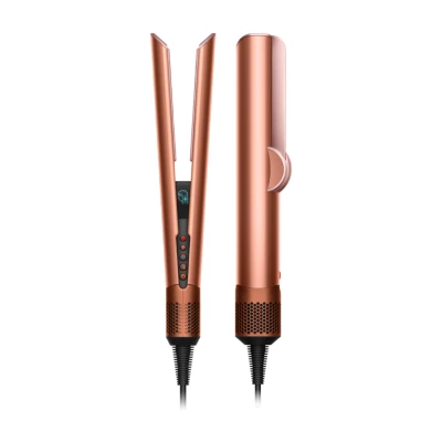 Afbeelding van Dyson Airstrait wet to dry Stijltang Amber Silk/Pink Champagne