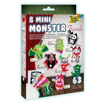 Afbeelding van Mini monsters set knutselset