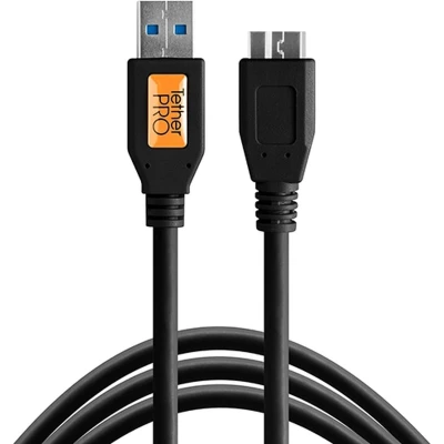 Afbeelding van TetherTools TetherPro USB 3.0 To Micro B 6&#039; (1.8m) Black