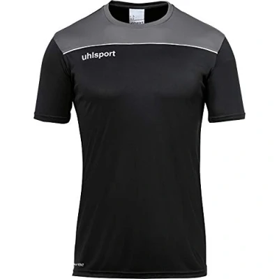 Afbeelding van Uhlsport Offense 23 T Shirt Heren Zwart / Antraciet Wit Maat: M