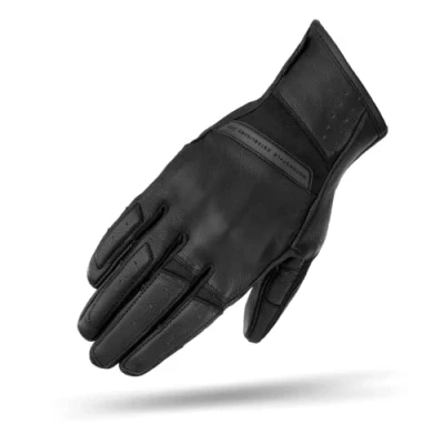 Afbeelding van SHIMA Monaco geperforeerde dames motorfiets handschoenen, zwart, afmeting L voor vrouw