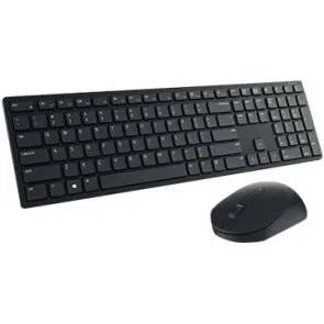 Afbeelding van Dell KM5221W Qwerty UK RF Draadloos Desktopset Zwart