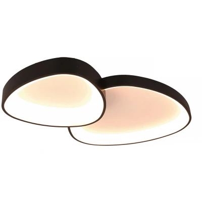 Afbeelding van Plafondlamp Organico Zwart 40Watt Ø 58cm Dimbaar