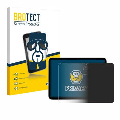 Afbeelding van BROTECT privacy screenprotector voor Apple iPad 11&quot; WiFi 2025 (11. Gen.) Folie Beschermfolie Blauwlichtfilter