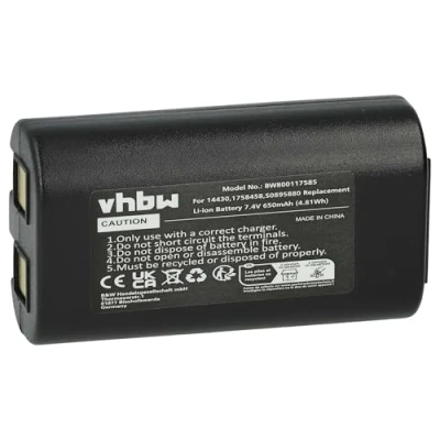 Afbeelding van vhbw Accu compatibel met Dymo LabelManager 260, 260P, 280, PnP printer kopieerapparaat scanner labelprinter (650mAh, 7,4V, Li Ion)