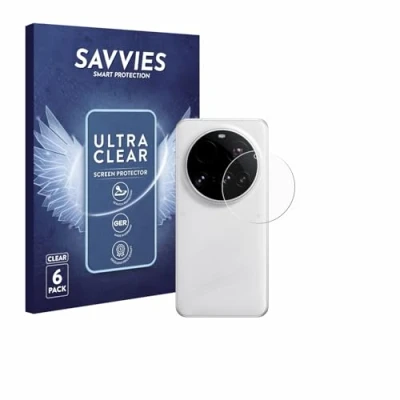 Afbeelding van Savvies (6 Stuks) Schermbeschermer voor Xiaomi 15 Ultra (ALLEEN Camera Lens) Screen Protector Transparant
