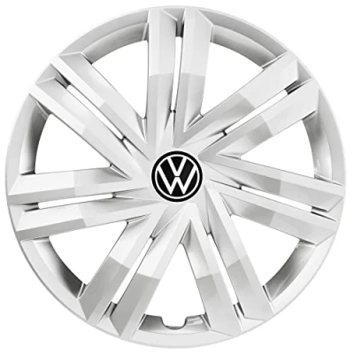 Afbeelding van Volkswagen 2G0071454AUWP Wieldoppen, 4 stuks, 14 inch, zilver