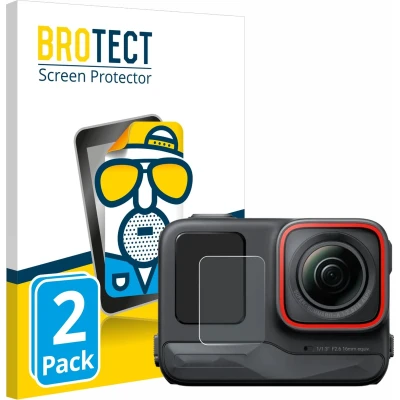 Afbeelding van BROTECT Screenprotector voor Insta360 Ace Pro (Display voor) Folie Beschermfolie matte (2 Stuks)