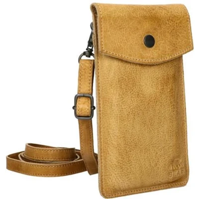 Afbeelding van Bear Design Schoudertas Calisto Pelle Leer taupe