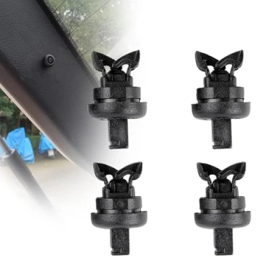 Afbeelding van Dixhills 4 Stuks Kofferbak Hoedenplank Clips Bevestigingsclips Koordclips Vervanging voor Clio Megane Scenic Qashqai II J11 2013 Onderdeelnummer 7705099001 8200675047