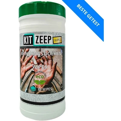 Afbeelding van Kitzeep Wet Wipes Reinigingsdoekjes 80st Bus 80 stuks