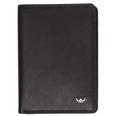 Afbeelding van Golden Head Identiteitskaarthoesje Polo RFID Protect ID Wallet Black Zwart