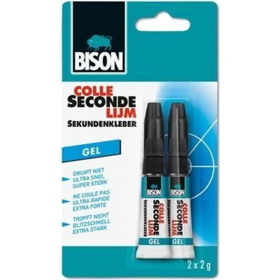 Afbeelding van BISON Secondelijm Alleslijm Seconden Lijm 2x 2 gram