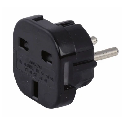 Afbeelding van Showtec Schuko to UK plug adapter 230V/240V