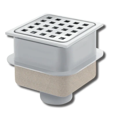 Afbeelding van Van den Berg doucheput 100 x 84 mm abs/rvs onder Ø 50