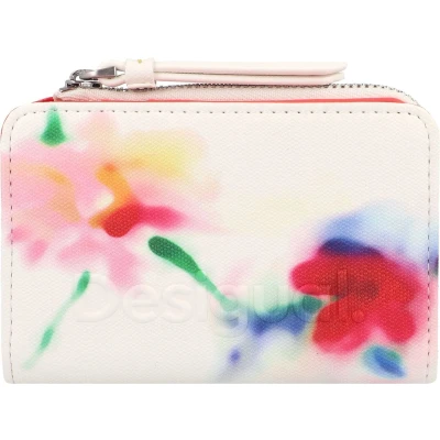Afbeelding van Desigual portemonnee wit/multi