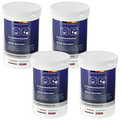 Afbeelding van Bosch Universele ontkalker voor wasmachine en vaatwasser, 4 x 250 g