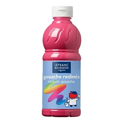 Afbeelding van L&amp;B Plakkaatverf Redimix Tyrien Pink 500ml