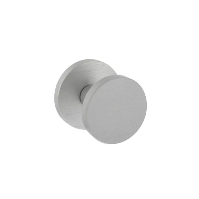 Afbeelding van Voordeurknop Rond 55 mm Aluminium Per Stuk