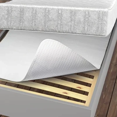 Afbeelding van LILENO HOME Matrasonderlegger, 80 x 200 cm, lattenbodem, matrasbeschermer met noppen, antislipmat voor matras en boxspringbed, antislip lattenbodembescherming door matrassen onderlegger