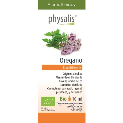 Afbeelding van Physalis Aromatherapie Oregano 10ML