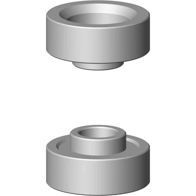 Afbeelding van Cycplus Set BB inpers ringen SRAM Truvativ +GXP Cyclus 720314