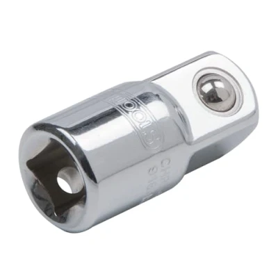 Afbeelding van KS Tools 918.1501 E 1/4&quot; CHROMEplus Verloopadapter, 1/4&quot;Fx3/8&quot;M, Hanger