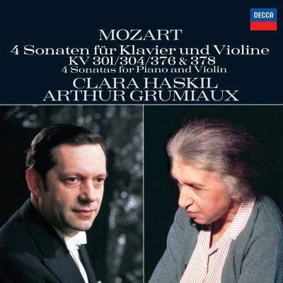 Afbeelding van Arthur Grumiaux, Clara Haskil Mozart: 4 Violin Sonatas For Piano And Violin, Nos (CD)