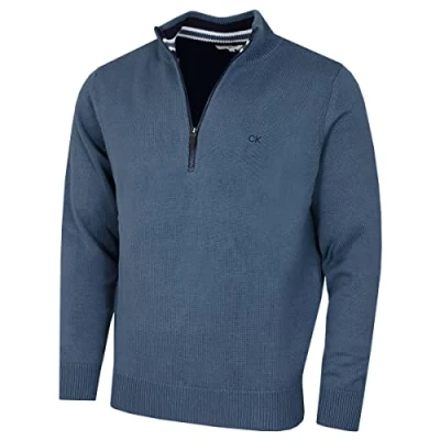 Afbeelding van Calvin Klein Golf Heren Katoenen Trui Denimsport XL