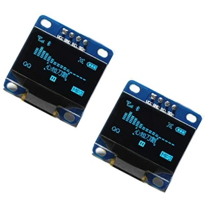 Afbeelding van 2pcs OLED 128X64 Display LCD LED Module I2C IIC SPI Serial COLOR BLUE