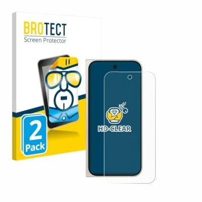 Afbeelding van BROTECT (2 Stuks) Schermbeschermer voor Google Pixel 9 Pro Fold Screen Protector Transparant