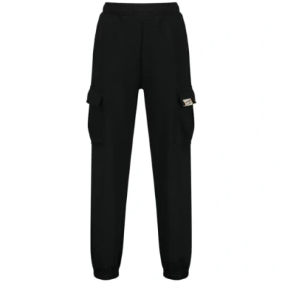 Afbeelding van Vingino high waist loose fit joggingbroek Basic zwart