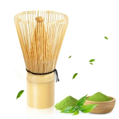 Afbeelding van VMUTGA Matcha garde van Bamboe, Nsemble Premium Groene Theegarde Natuurlijk Poeder Bereidingsgereedschap