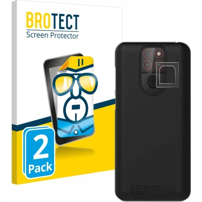 Afbeelding van BROTECT (2 Stuks) Schermbeschermer voor Emporia Smart 5 Mini (ALLEEN Camera Lens) Screen Protector Transparant