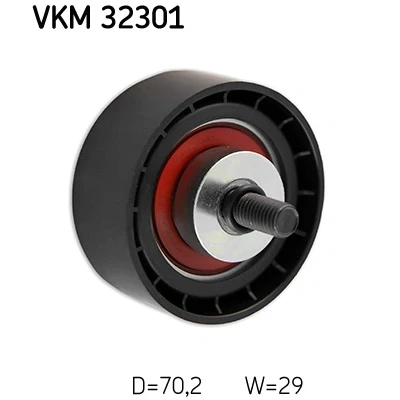Afbeelding van Skf Geleiderol (poly) V riem VKM 32301